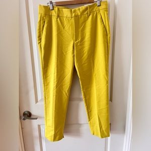 ZARA yellow chino pants, size 10